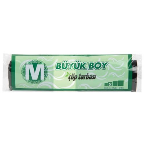 Migros Büyük Boy Çöp Torbası 10 Adet