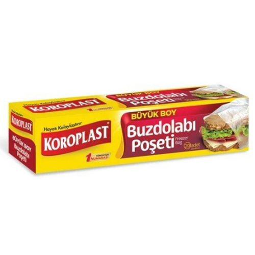 Koroplast Buzdolabı Poşeti Büyük Boy 20 Adet