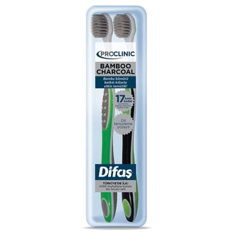 Difaş Proclinic Bamboo Charcoal Diş Fırçası 2 Adet