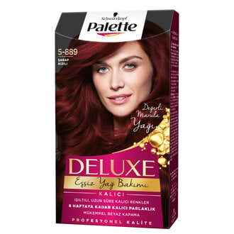 Palette Deluxe Saç Boyası 5-889 Şarap Kızılı 115 Ml