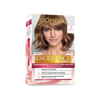 Excellence Creme 7 Kumral Saç Boyası 192 Ml