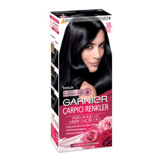 Garnier Çarpıcı Renkler 1.0 Ekstra Yoğun Siyah Saç Boyası 110 Ml
