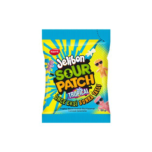 Kent Jelibon Sour Patch Kids Tropikal 160 Gr
