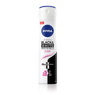 Nivea Invisible B&W Clear Women Deodorant Sprey 150 Ml