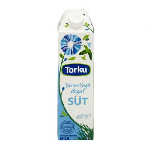Torku Yarım Yağlı Süt 1 Lt