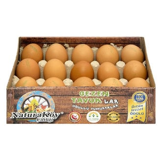 Naturaköy Gezen M Orta Boy Yumurta 15 Adet
