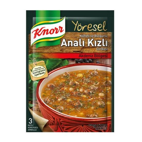 Knorr Analı Kızlı Çorbası 92 Gr