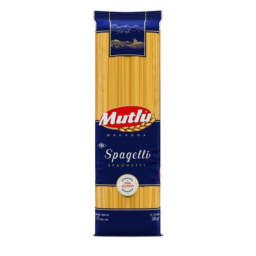 Mutlu Spaghetti Makarna 500 Gr