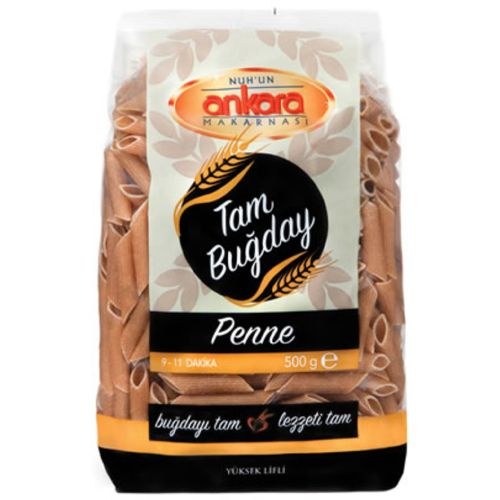 Nuh'un Ankara Tam Buğday Penne Makarna 500 Gr