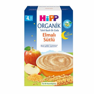 Hipp Organik İyi Geceler Elmalı Sütlü Tahıllı Ek Gıda 250 Gr