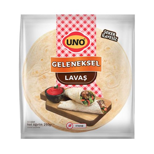 Uno Geleneksel Lavaş 15 Cm 250 Gr