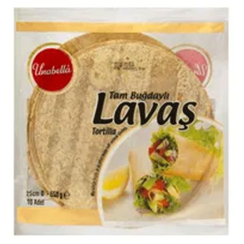Unabella Tortilla Tam Buğday 25 Cm 650 Gr