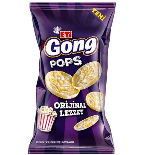 Eti Gong Pops Mısır Patlağı Sade 80 Gr
