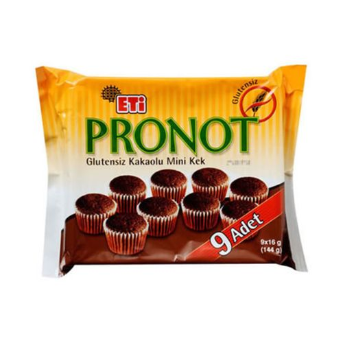 Eti Pronot Glutensiz Kakaolu Mini Kek 144 Gr