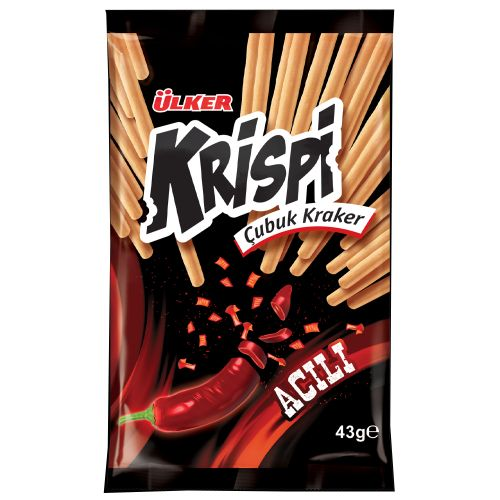 Ülker Krispi Acılı Çubuk Kraker 43 Gr