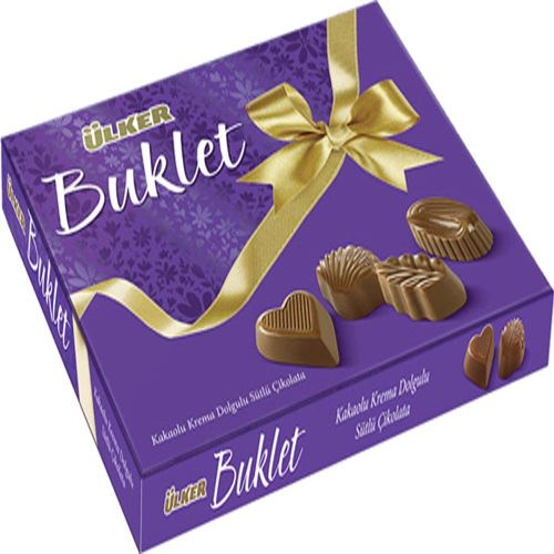 Ülker Buklet Kakaolu Krema Dolgulu Sütlü Çikolata 200 Gr