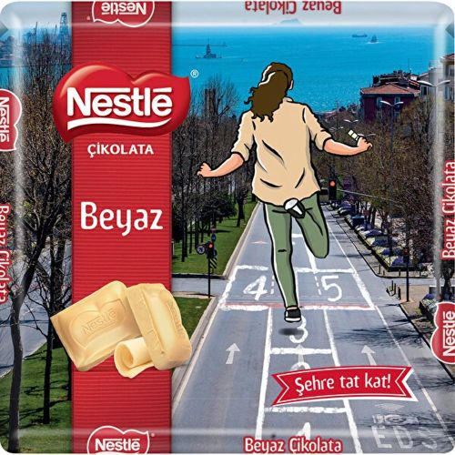 Nestlé Classic Beyaz Kare Çikolata 60 Gr