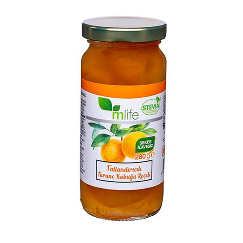 Mlife Tatlandırıcılı Turunç Kabuğu Reçeli 280 Gr