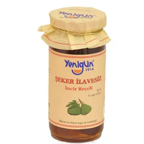 Yenigün Şeker İlavesiz İncir Reçeli 290 Gr