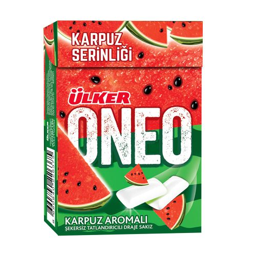 Oneo Karpuz Aromalı Draje Sakız 21 Gr
