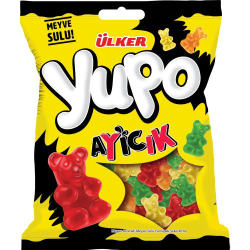 Ülker Yupo Jelly Ayıcık Aromalı Yumuşak Şeker 80 Gr
