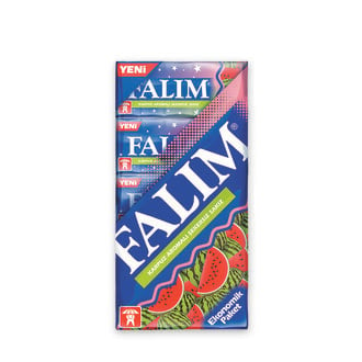 Falım Karpuz Aromalı Şekersiz 5'li Sakız 35 Gr