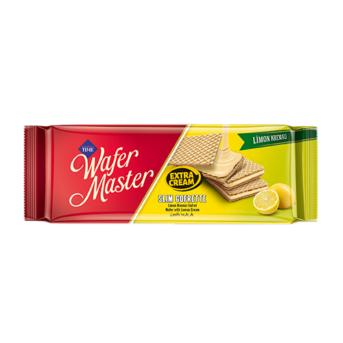 Çizmeci Time Wafer Master Slim Gofrette Limonlu 128 Gr