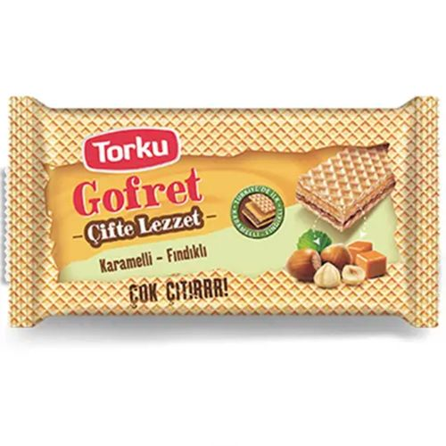 Torku Karamelli Fındıklı Gofret 142 Gr