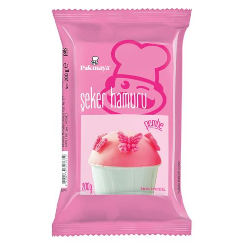 Pakmaya Pembe Şeker Hamuru 200 Gr