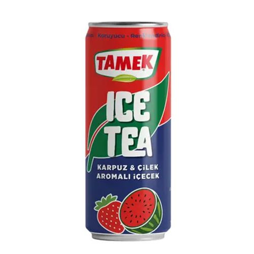 Tamek Ice Tea Karpuz-Çilek Aromalı İçecek 6x330 Ml