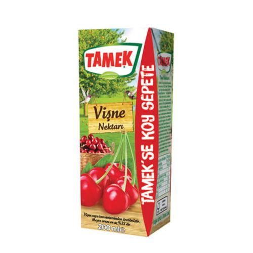 Tamek Vişne Nektarı 200 Ml