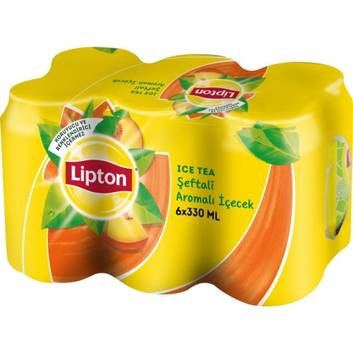 Lipton Ice Tea Şeftali 6x330 Ml
