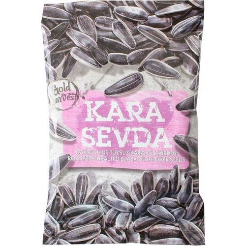 Kara Sevda Yerli Tuzsuz Siyah Ayçekirdeği 125 Gr