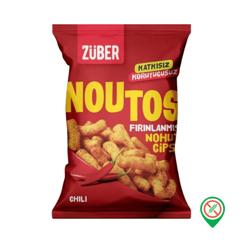 Züber Noutos Fırınlanmış Nohut Cipsi Ege Baharatlı 55 Gr
