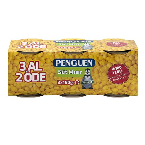 Penguen Süt Mısır 450 Gr