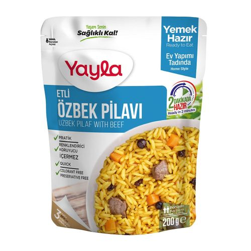 Yayla Etli Özbek Pilavı 200 Gr