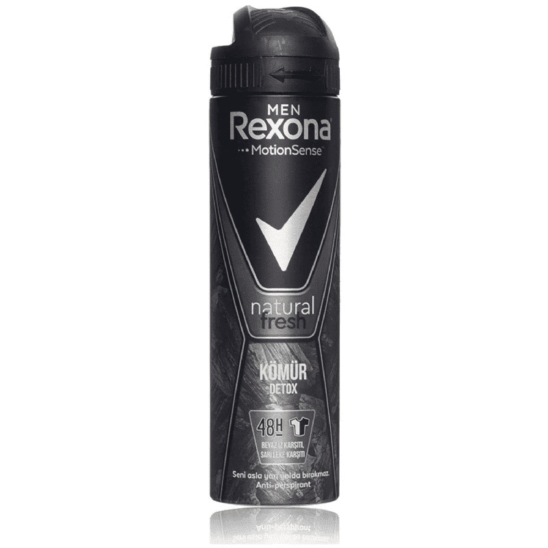 Rexona Men Kömür Detox Erkek Deodorant 150 Ml