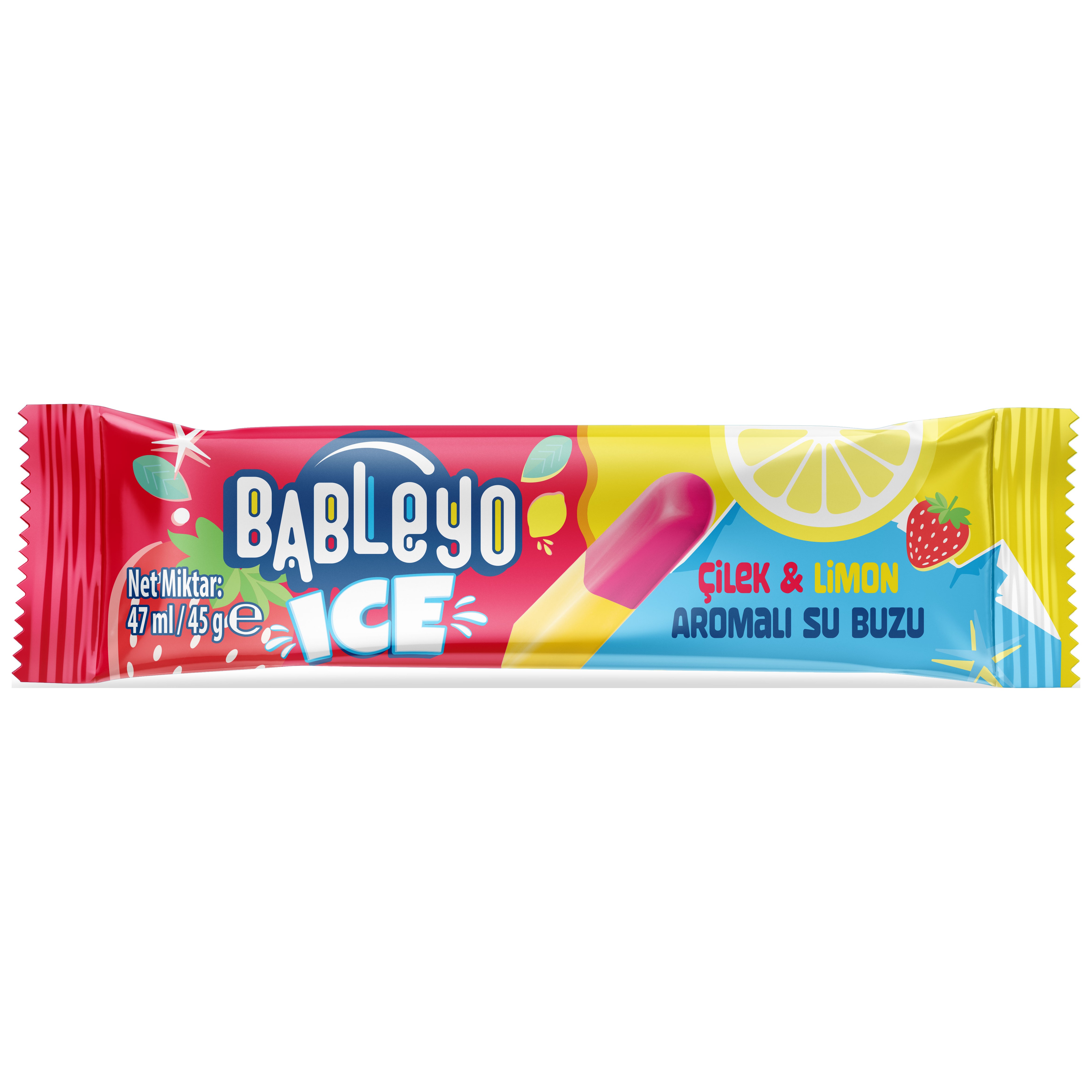 Bableyo Ice Çilek Limon 47 Ml