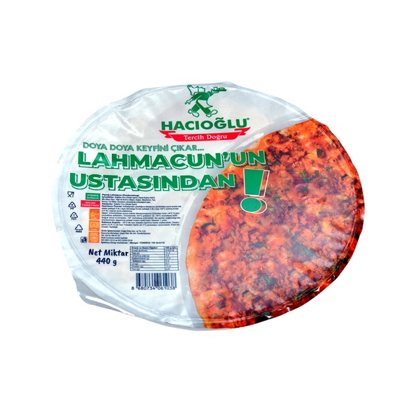 Hacıoğlu Dondurulmuş Lahmacun 4x110 Gr