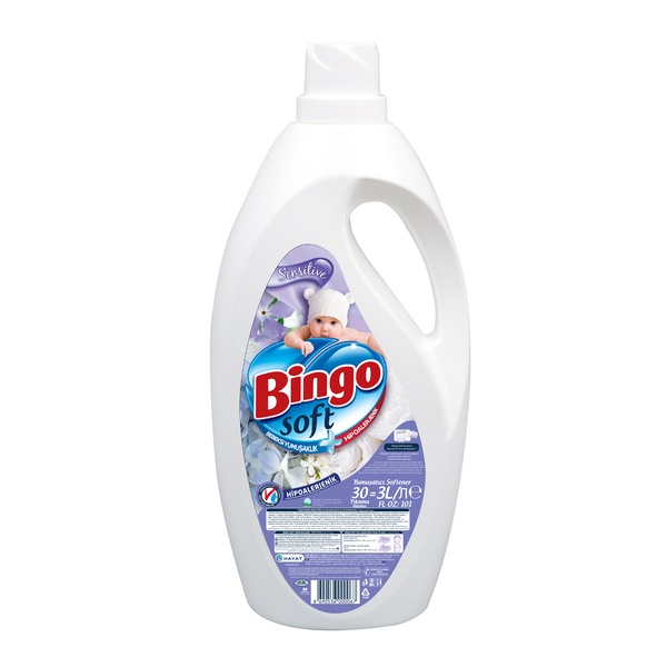 Bingo Soft Sensitive Yumuşatıcı 3 Lt