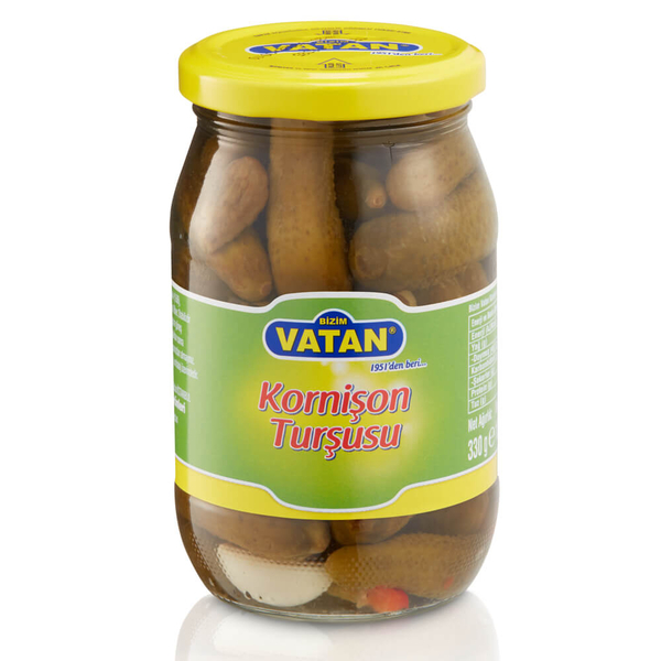 Bizim Vatan Kornişon Turşusu 330 Gr