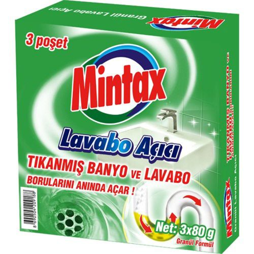 Mintax Lavabo Açıcı 3x70 Gr