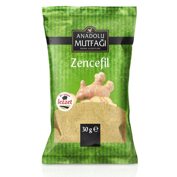 Anadolu Mutfağı Zencefil 30 Gr