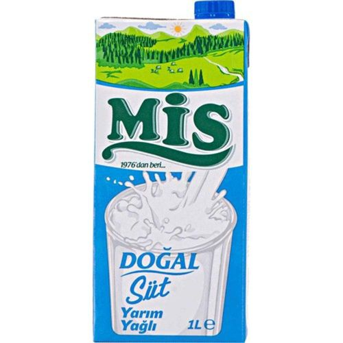 Mis Yarım Yağlı Uht Süt 1 Lt