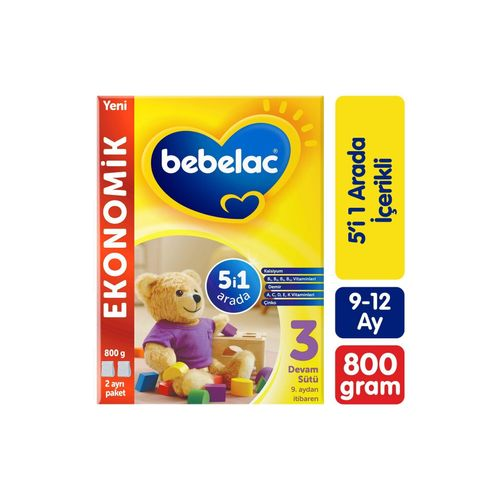 Bebelac 3 Devam Sütü 800 Gr