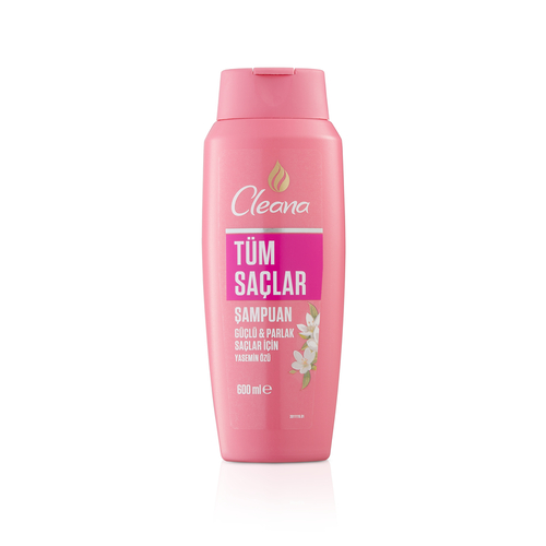 Cleana Şampuan Güçlü & Parlak Yasemin Özlü 600 Ml