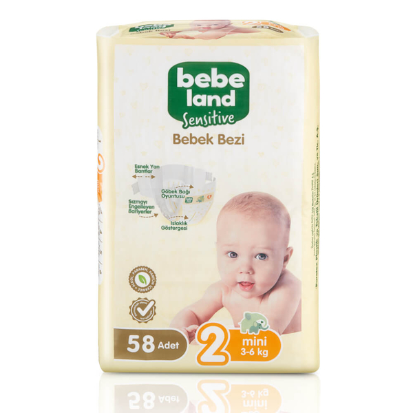 Bebeland Kanallı Mini 58 Adet