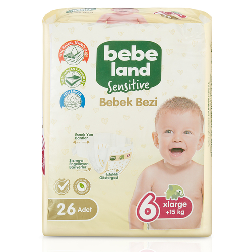 Bebeland Kanallı X Large 26 Adet