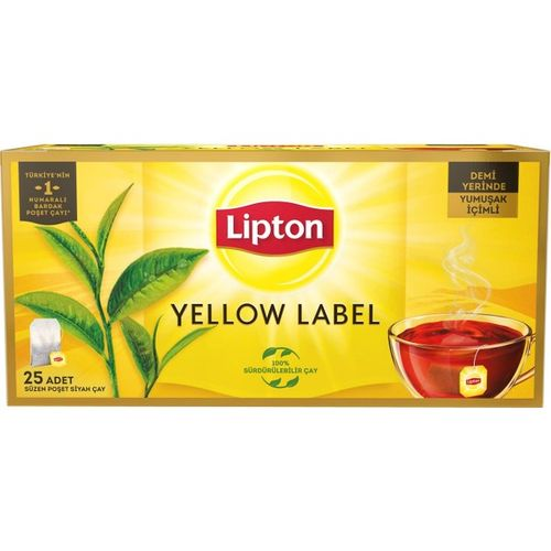 Lipton Bardak Poşet Yellow Label Çay 25 Adet