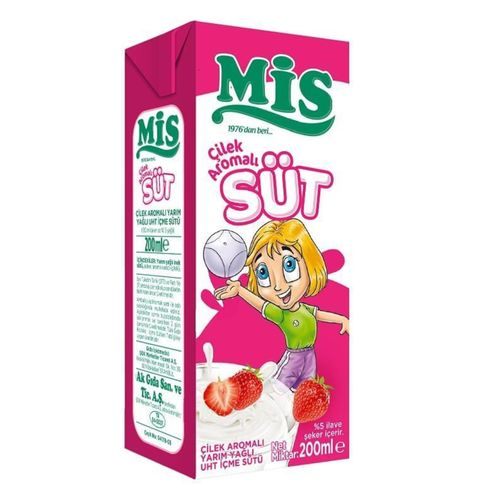 Mis Çilekli Süt 200 Ml